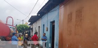 Foto: Incendio en una vivienda de Diriamba, Carazo / TN8