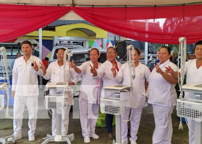 Foto: Nuevos equipos para hospitales de Nicaragua / TN8