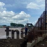 Foto: Avanza la construcción del estadio de fútbol en Chinandega / TN8