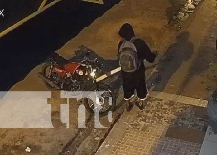 Foto: Robo de una moto estacionada en Estelí / TN8