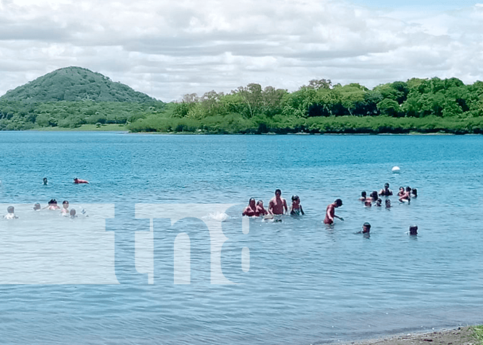 Masiva afluencia de las familias nicaragüenses en los centros recreativos Xilonem y Xiloá, este fin de semana