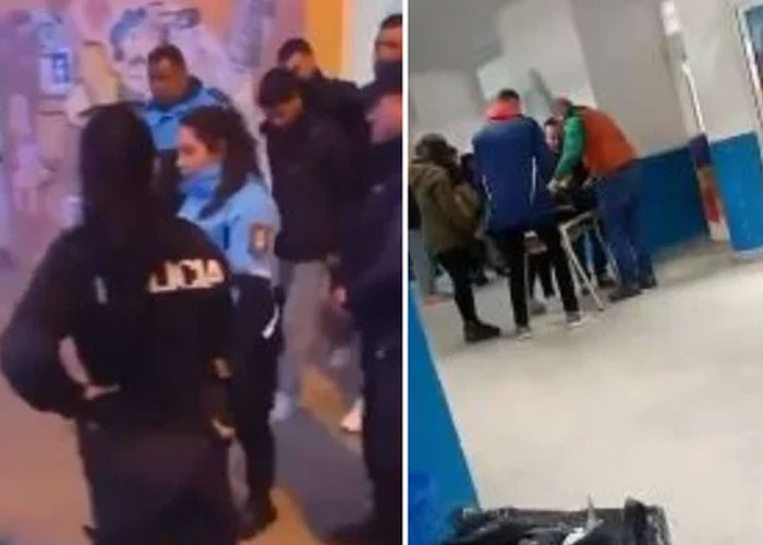 Foto: Violencia en un colegio de Buenos Aires 