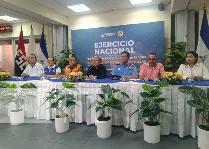 Foto: II Ejercicio de Protección a la Vida 2024 en Nicaragua / TN8