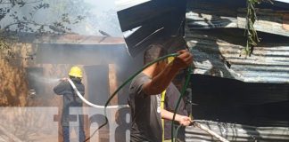 Foto: Incendio en vivienda de San Juan de Río Coco / TN8