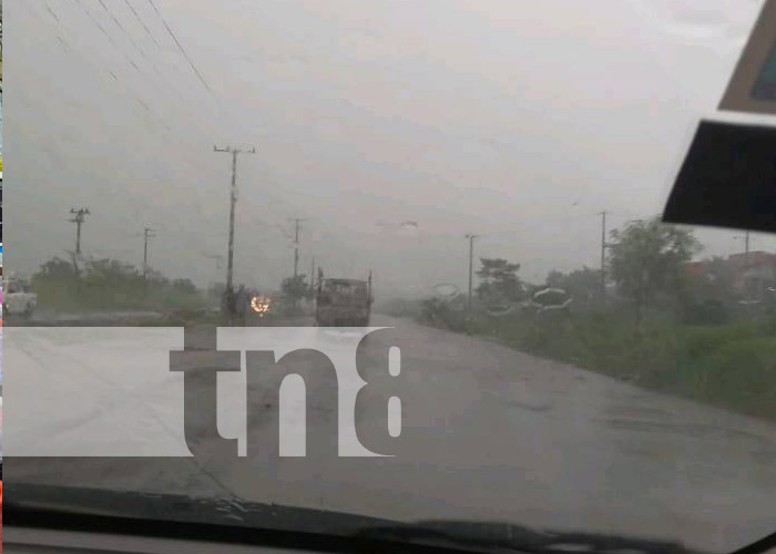 Foto: Clima lluvioso en Managua y zonas del Pacífico de Nicaragua / TN8