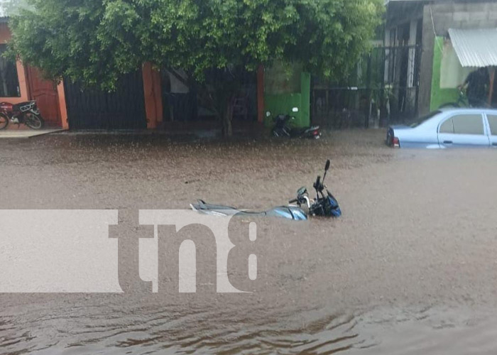 Foto: Fuertes lluvias en Masaya / TN8