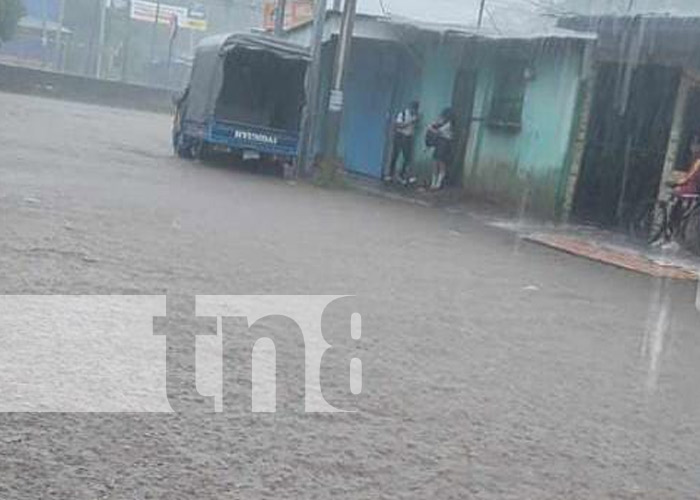 Foto: Fuertes lluvias en Masaya / TN8