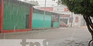 Foto: Fuertes lluvias en Masaya / TN8