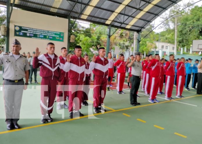 Foto: Encuentro deportivo en Nicaragua con Fuerzas Armadas de Centroamérica / TN8