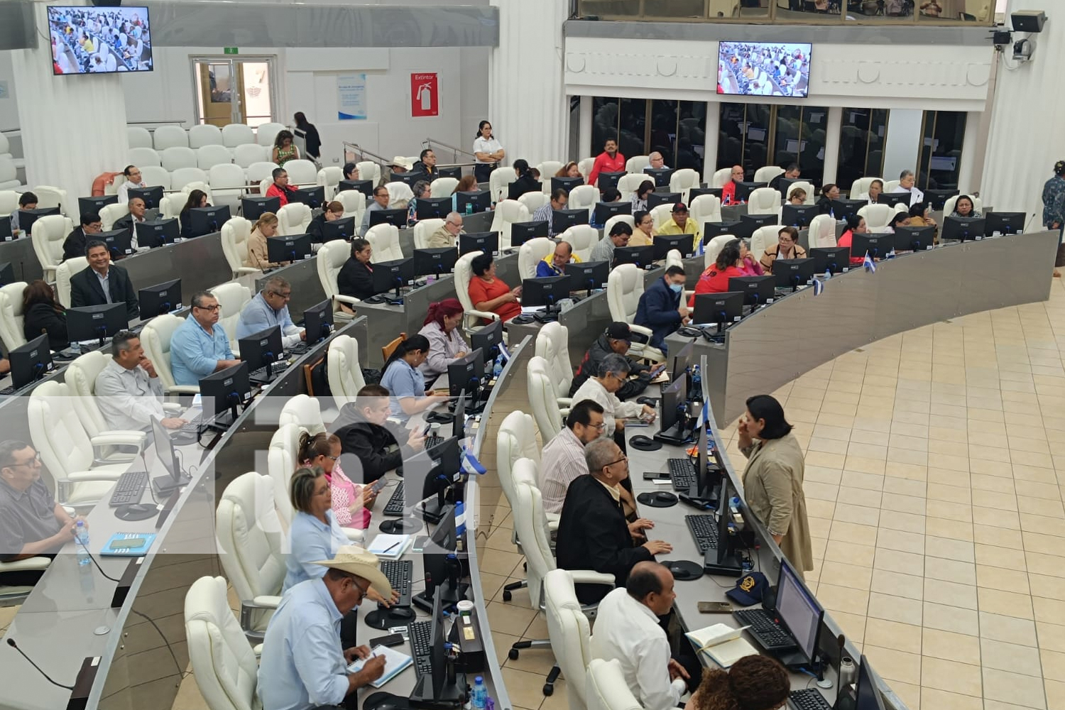 Foto: Acuerdo en Asamblea Nacional de Nicaragua para consenso por crisis en Ucrania / TN8