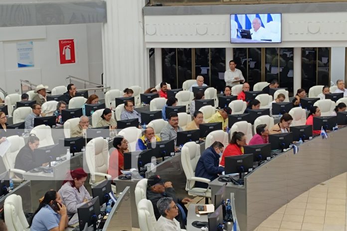 Foto: Acuerdo en Asamblea Nacional de Nicaragua para consenso por crisis en Ucrania / TN8