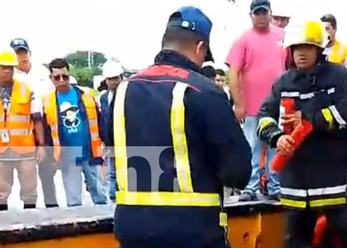 Foto: Muerte de trabajadores de la EPN en Puerto Sandino / TN8