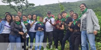 Foto: Jornada de reforestación en la Laguna de Nejapa / TN8