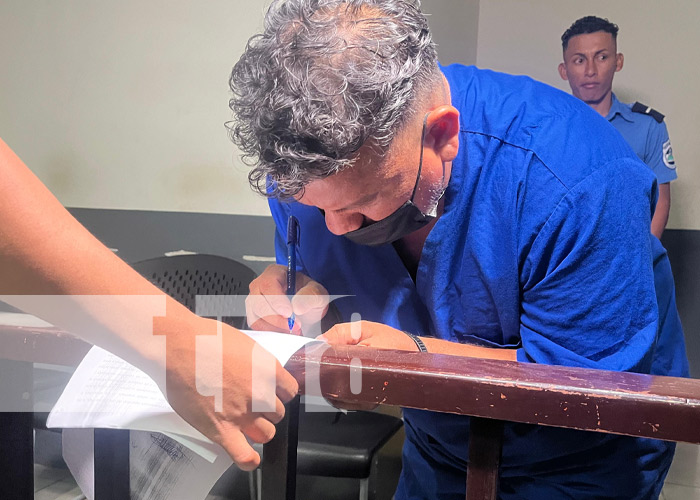 Foto: Proceso judicial para el causante del accidente mortal en la Rotonda Cristo Rey, Managua / TN8