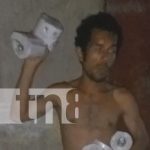 Foto: Captura a hombre robando en Rivas / TN8