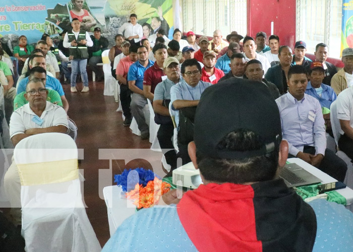 Foto: Congreso del MARENA en Siuna sobre áreas protegidas en Nicaragua / TN8