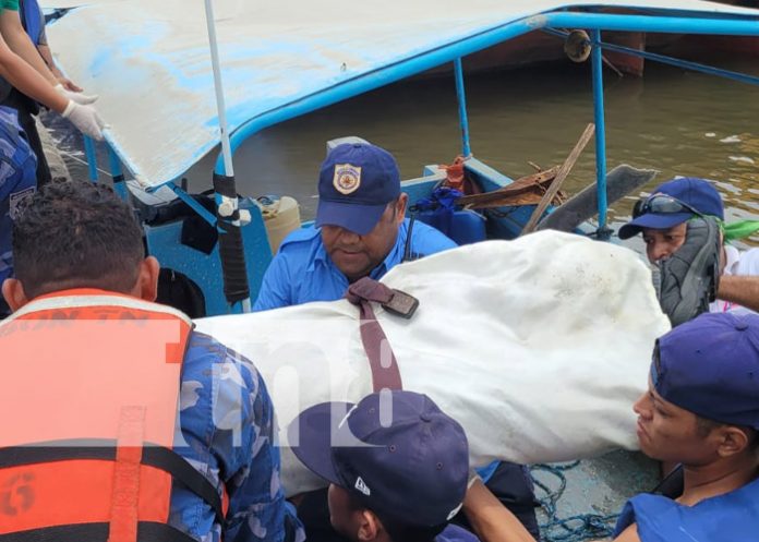 Foto: Ya van tres muertos por vuelco de embarcación en Puerto Sandino / TN8