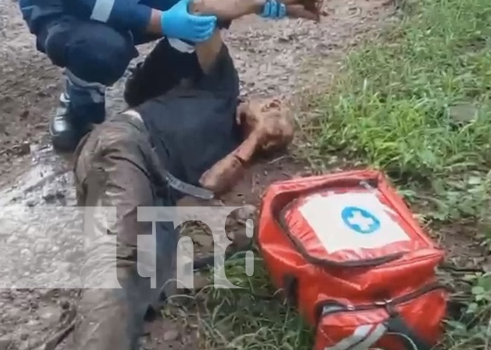 Foto: Sujetos agarran a machetazos a un anciano en una comunidad de Estelí / TN8