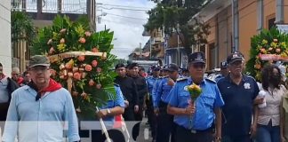 Foto: Homenaje a Zayra Julissa López, heroína de la paz / TN8