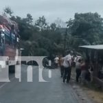 Accidente en carretera Matagalpa-Rancho Grande
