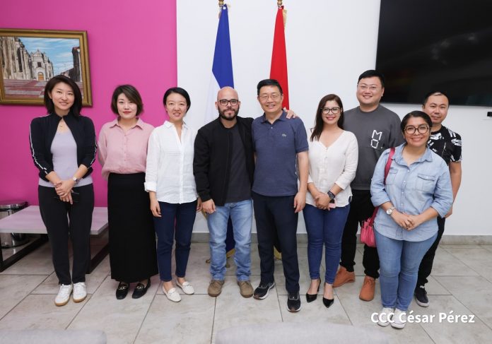 Foto: Visita del Director General del Grupo de Medios de China/América Latina y su Delegación a Nicaragua/Créditos