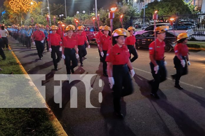 Celebran el 78 aniv. de fundación del Benemérito Cuerpo de Bomberos en Nicaragua