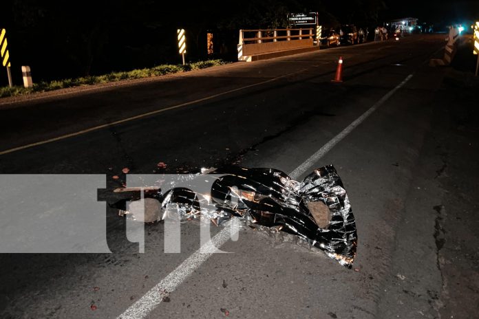 Foto: Conductor huye tras atropellar a anciano en el Empalme Santa Rosa, Chontales/TN8