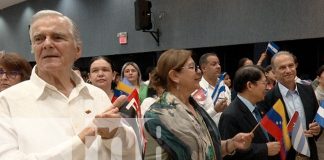 Foto: Emotiva conmemoración del Día de la Rebeldía Nacional de Cuba en la UNAN-Managua/TN8