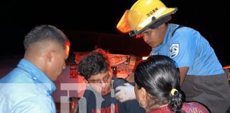 Foto: Un menor gravemente lesionado tras choque de motocicleta contra camioneta en Jalapa/TN8