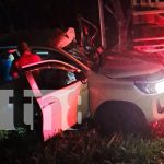 Foto: Accidente en Carretera Boaco-Managua: Camioneta y camión ganadero colisionan/TN8