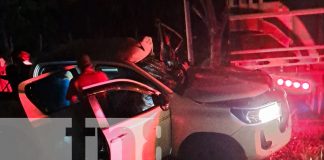 Foto: Accidente en Carretera Boaco-Managua: Camioneta y camión ganadero colisionan/TN8