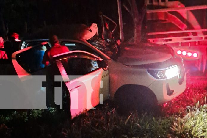 Foto: Accidente en Carretera Boaco-Managua: Camioneta y camión ganadero colisionan/TN8