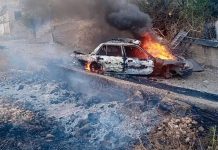 Foto; Dos muertos y tres heridos dejan ataques de drones en el Líbano/Cortesía