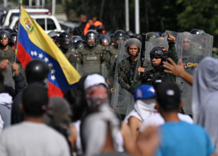 Foto: Violencia en Venezuela /cortesía