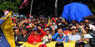 Foto: Trabajadores de Venezuela alzan su voz /cortesía