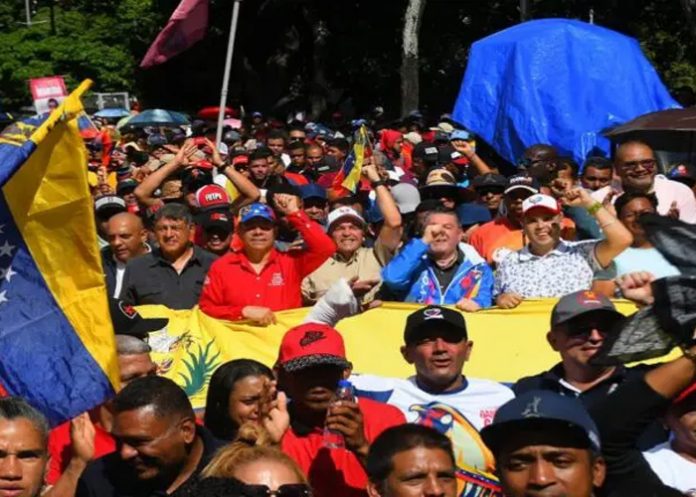 Foto: Trabajadores de Venezuela alzan su voz /cortesía