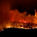 Foto: Incendio que ha arrasado con más de mil 400 hectáreas en California, Estados Unidos/Cortesía