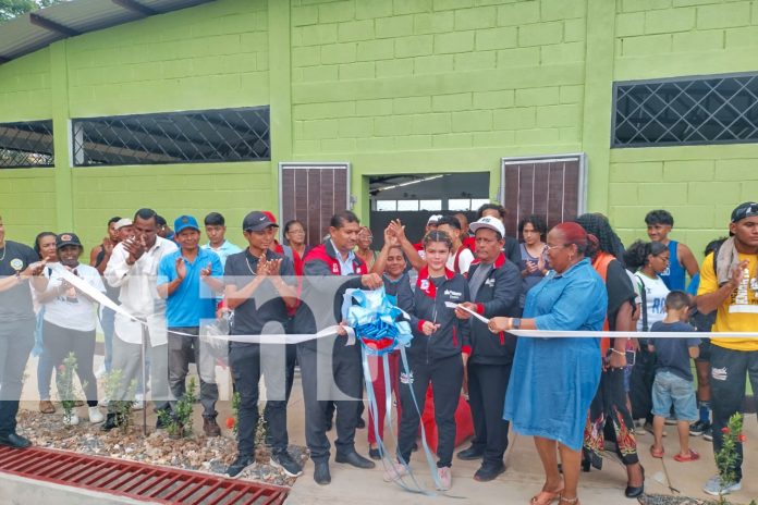 Foto: Bluefields inaugura nueva escuela y gimnasio de boxeo municipal/TN8