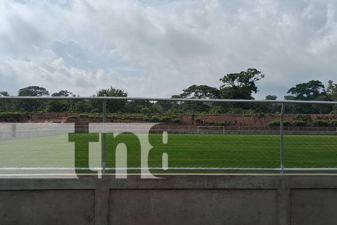 Foto: Estadio de Fútbol de Jinotepe listo para su gran inauguración/TN8