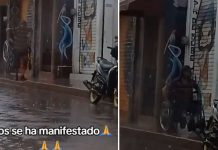 'Inválido' se levanta de su silla en plena inundación