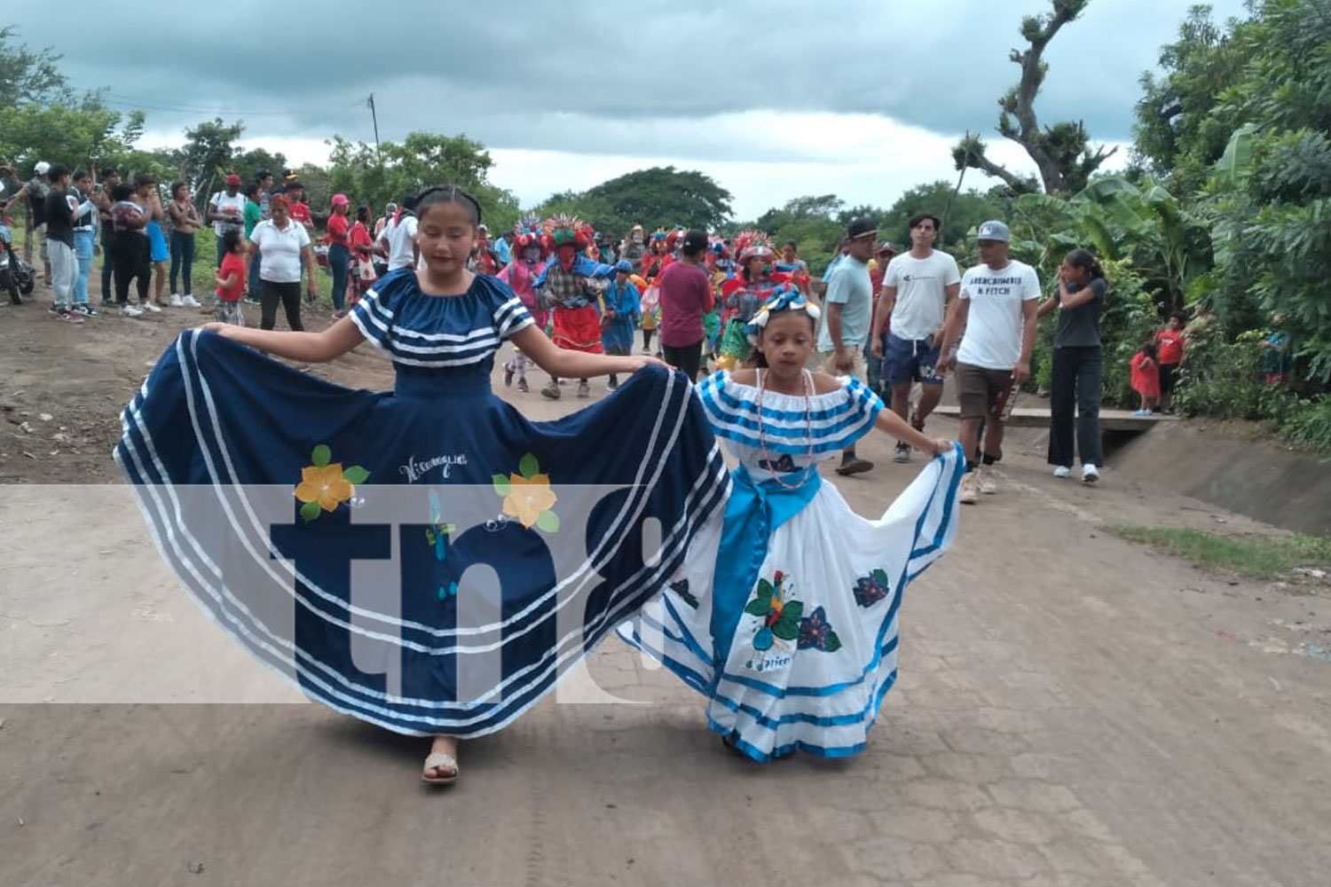 Foto: Multitudinaria caminata en respaldo al 45 /19 al noreste de Nandaime/TN8