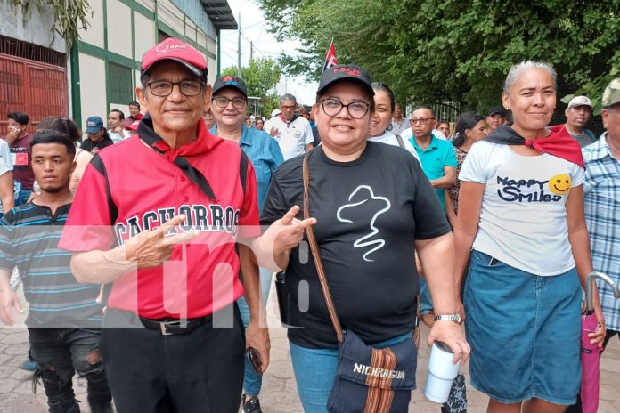 Foto: Militancia Sandinista de Granada recorre calles en preparación para el 19 de Julio/TN8