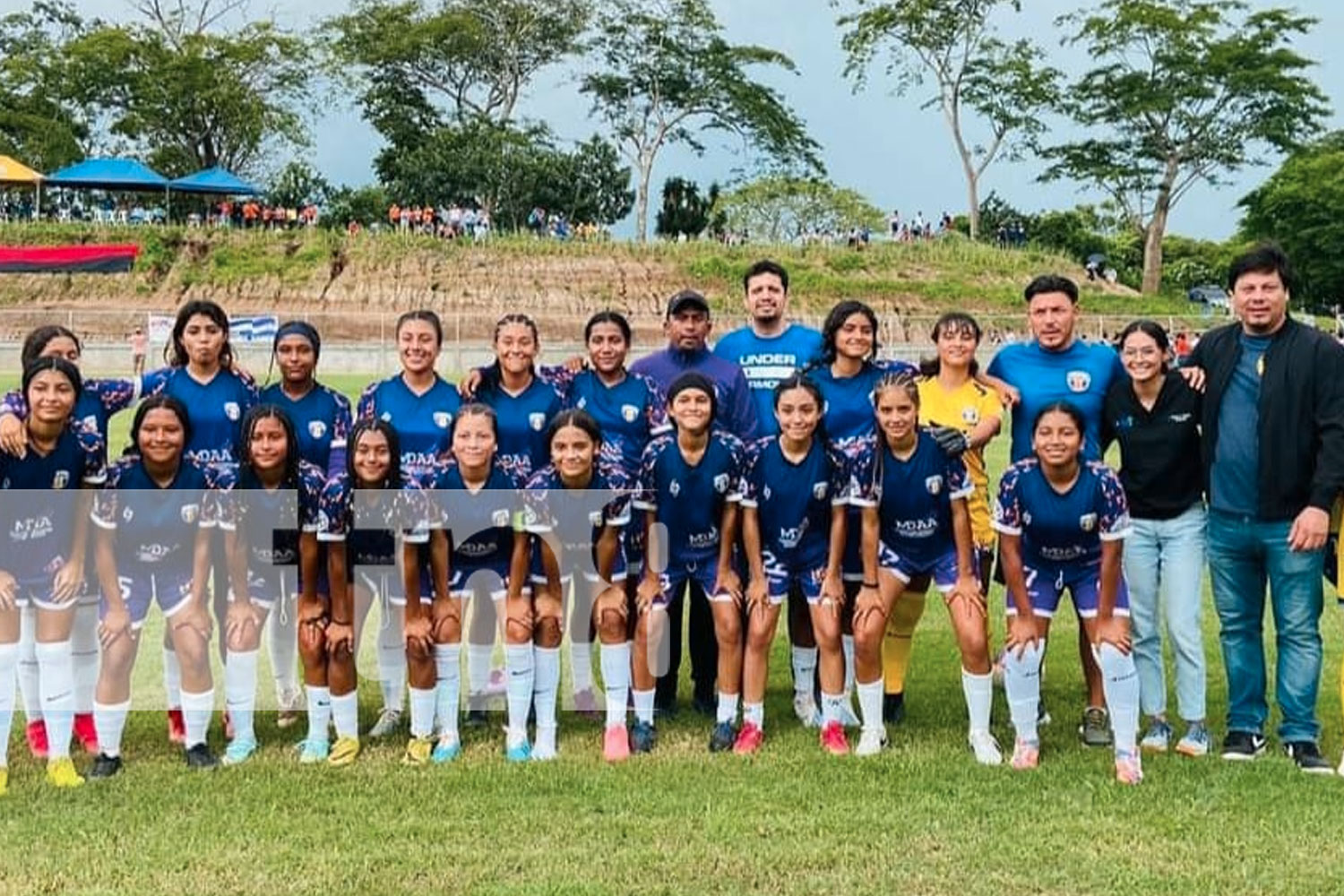 Foto: Jinotepinos celebran en grande inauguración de su estadio de fútbol / TN8