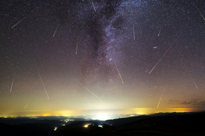 Foto: Fenómeno astronómico conocido como “lágrimas de San Lorenzo”/Cortesía