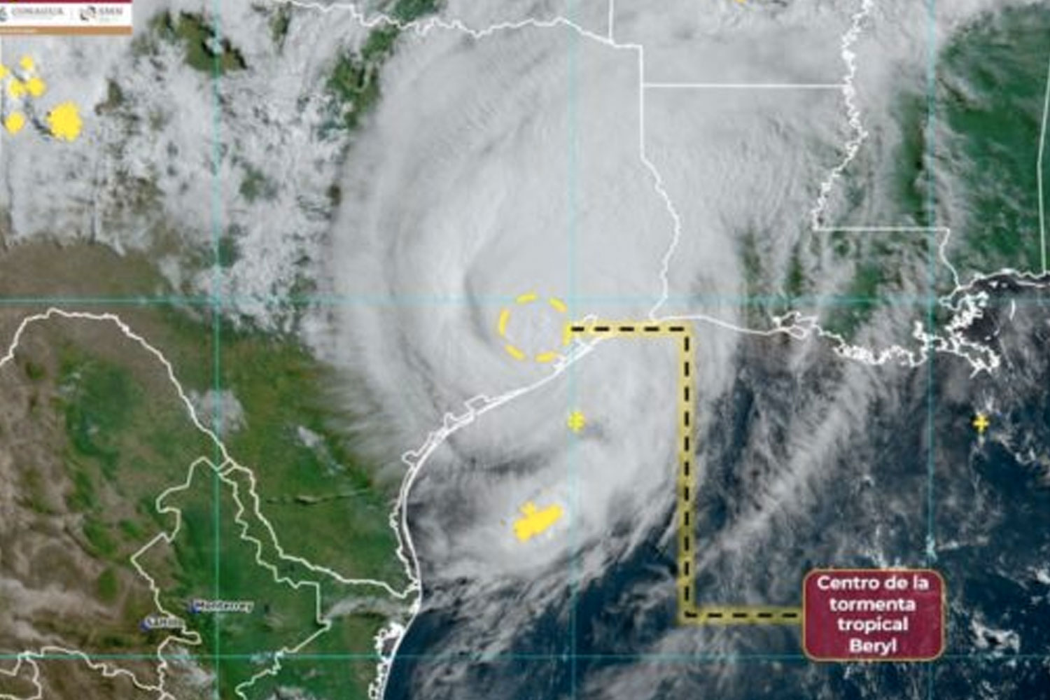 Foto: Beryl se degrada a depresión tropical en Texas con 15 muertos a cuestas/TN8