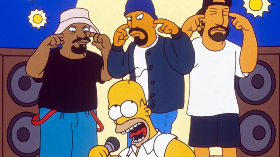 Foto: Banda de hip-hop hace realidad una broma de Los Simpson de 1996/Créditos