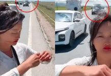 Foto: Influencer china sufrió un brutal atropello durante una transmisión en vivo / Cortesía