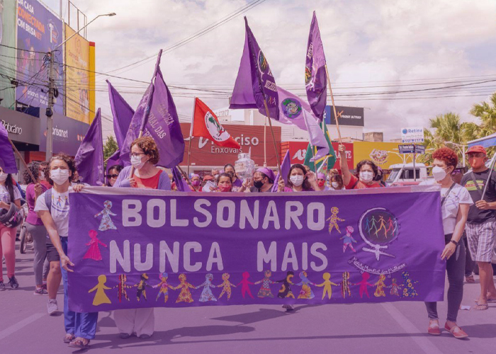 Foto: Mujeres marchan en Brasil /cortesía 