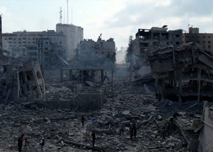 Foto: Devastación en Gaza /cortesía