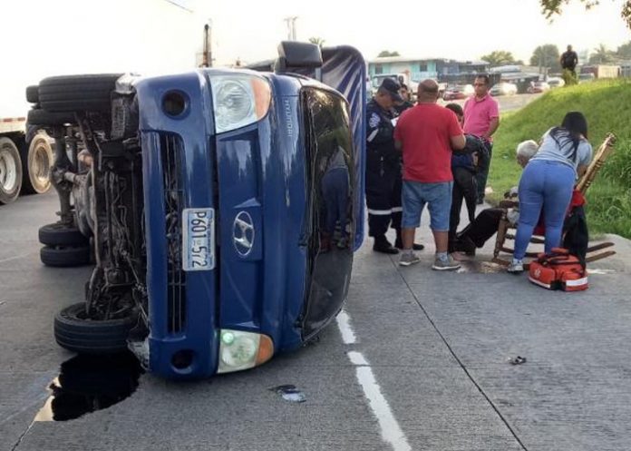 Foto: Accidente en El Salvador /cortesía